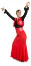 Falda flamenca Azabache VII Rojo/R5-C101
