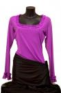 Blusa flamenca Senovilla Fuschia (talla L)