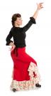 Falda flamenca Azabache II R8-R5-C101