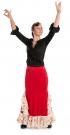 Falda flamenca Azabache II R8-R5-C101