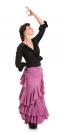 Falda flamenca Amaya talla M