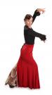Falda flamenca Azabache VII Bur/73-44C6