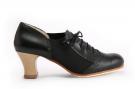 Zapato Flamenco Picado Negro