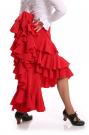 Falda flamenca Triana FL Rojo