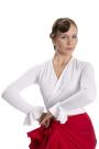 Blusa flamenca blanca