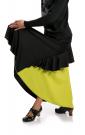 Falda Flamenca Limón Verde