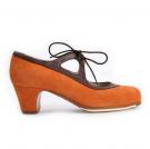 Zapato Flamenco Candor Ante Caldera/Niger