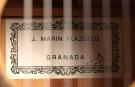 Jose Marin Plazuelo guitarra flamenca blanca 2011 No 690