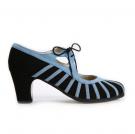 Zapato de baile Flamenco Primor Ante Negro/Dante