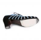 Zapato de baile Flamenco Primor Ante Negro/Dante