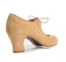 Zapato de baile Flamenco Angelito Ante Beig