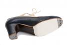 Zapato de baile Flamenco Candor Azul/Beige