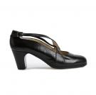 Zapato Flamenco Cruzado II Negro