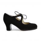 Zapato Flamenco Candor Ante Negro