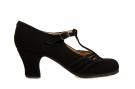 Zapatos de baile Flamenco Class Ante Negro