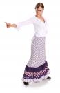 Falda Flamenca Doña Ana Garanace talla L