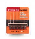 String tie en ébano negro