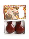 Castañuelas en madera de caoba