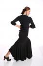 Falda de Baile Flamenco Negra Intermezzo