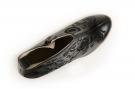Zapato Flamenco Botín Bordado Negro