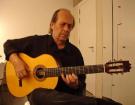 Guitarra Flamenca Jesús de Jiménez blanca concert