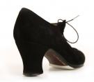 Zapato Flamenco Angelito Ante Negro Ca