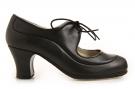Zapato Flamenco Angelito Ante Negro Ca