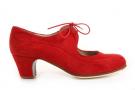 Zapato de baile Flamenco Angelito Rojo ante Ba