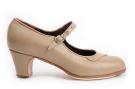 Zapato Flamenco Gallardo Beige