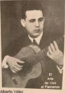 Libro de partituras + CD Alberto Velez obras para guitarra flamenca