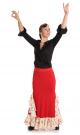 Falda flamenca Azabache VII M98