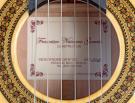 Navarro flamenco guitarra blanca ciprés