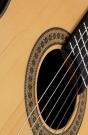 Navarro flamenco guitarra blanca ciprés