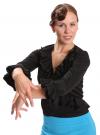 Blusa flamenca negra 