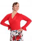 Blusa flamenca roja 