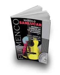 Libro de partituras 1 + CD Manolo Sanlucar guitarra flamenca