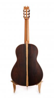 Jerónimo Pérez guitarra flamenca negra 