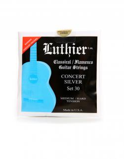 Cuerdas de guitarra Luthier 30 tensión media-fuerte 