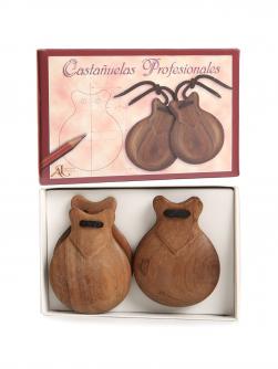 Castañuelas profesionales de palo santo