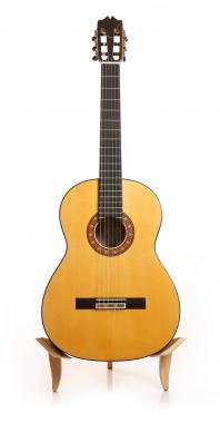 Guitarra Flamenca Jesús de Jiménez blanca concert