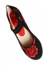 Zapato flamenco Coral