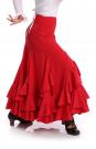 Falda flamenca Triana FL Rojo