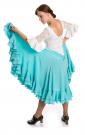 Falda flamenca Triana W Azul Claro talla S