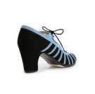 Zapato de baile Flamenco Primor Ante Negro/Dante