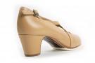 Zapato Flamenco Cruzado II Beige