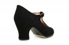 Zapatos de baile Flamenco Class Ante Negro