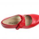 Zapato Flamenco Tablas Rojo