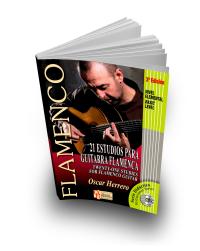 21 estudios para guitarra flamenca, nivel principiante (Libro + CD)