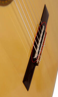 Guitarra Selleta del puente de hueso ajustado a tu guitarra